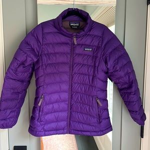 Girls Patagonia down sweater puffer jacket
